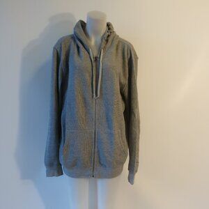 Mens S.K.U. Gray Full Zip Hoodie XL *